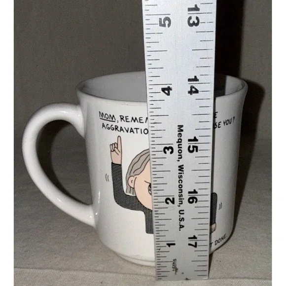 Vintage Dale Coffee Mug "Mom Remember All the Aggravation I Used to Cause You" - Picture 8 of 11